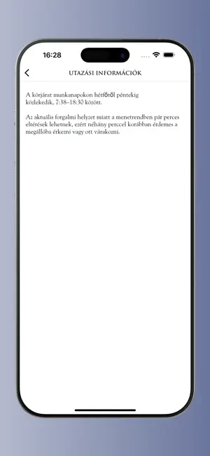 Belvárosi Zöldjárat screenshot 2