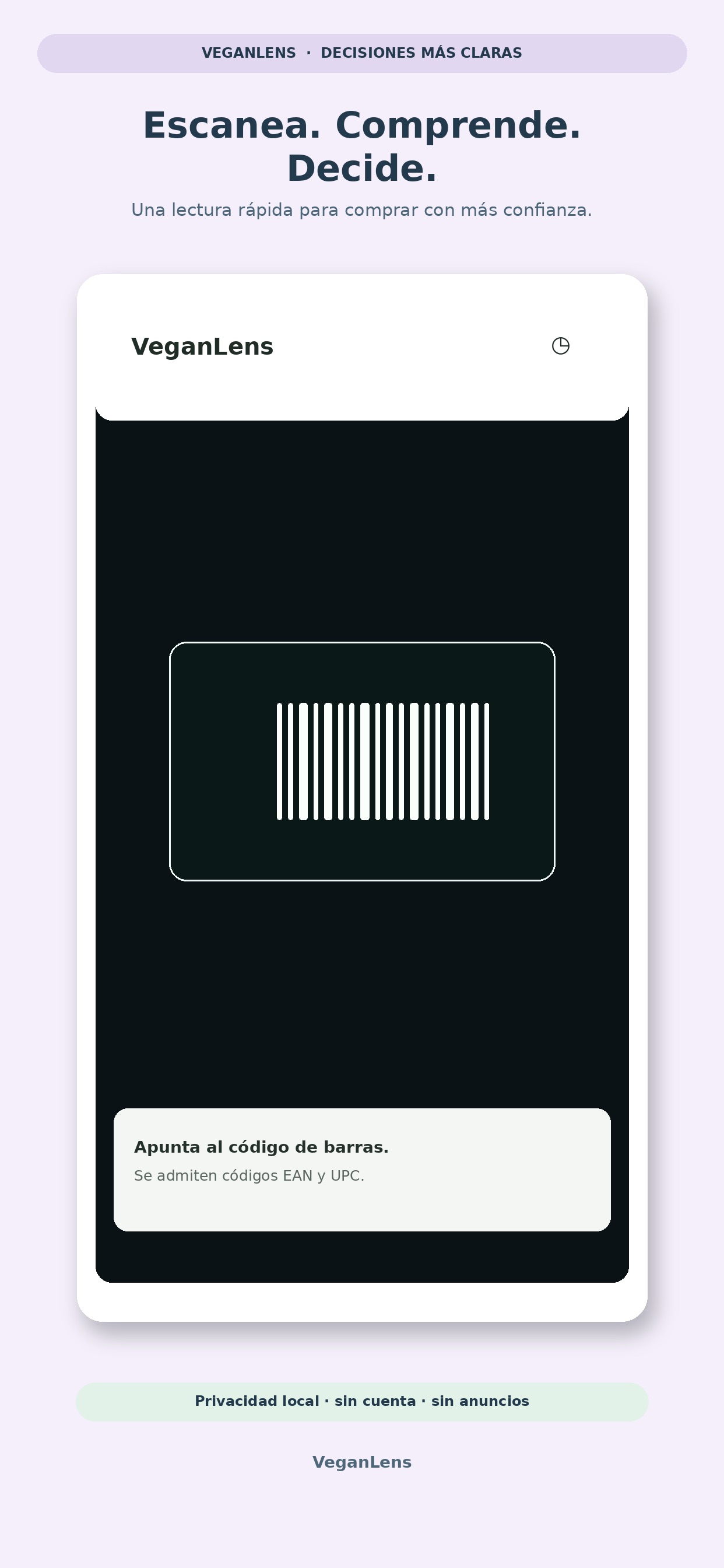 Screenshot 1 of VeganLens