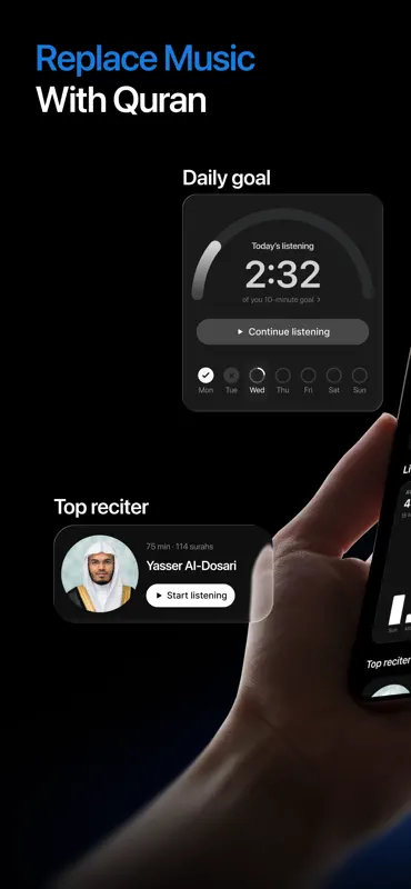 Quranify: Quran Audio Player screenshot 5 of 8