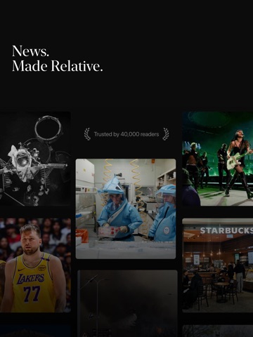 Relative News ipad screenshot 2