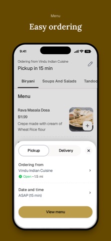 Vindu Indian Cuisine Screenshot 3 of 6