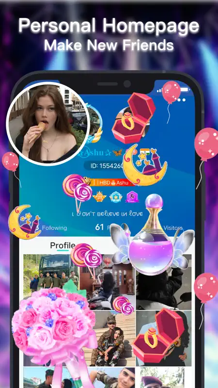 ViYa - Group Voice Chat Rooms screenshot 3 of 8