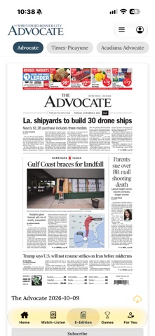 Shreveport-Bossier Advocate Screenshot 3 of 8