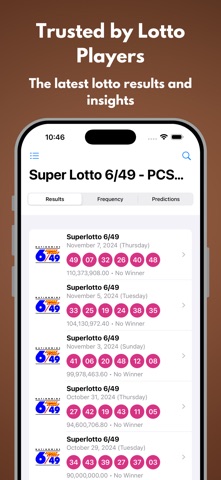 PCSO Lotto Results - PCSO Ball iPhone screenshot 8