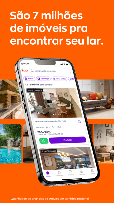 Screenshot #1 pour ZAP Imóveis | Compra e Aluguel