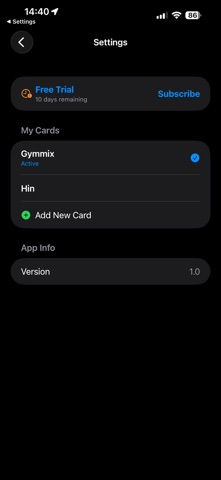 CardDisplay: 电子名片夹 screenshot