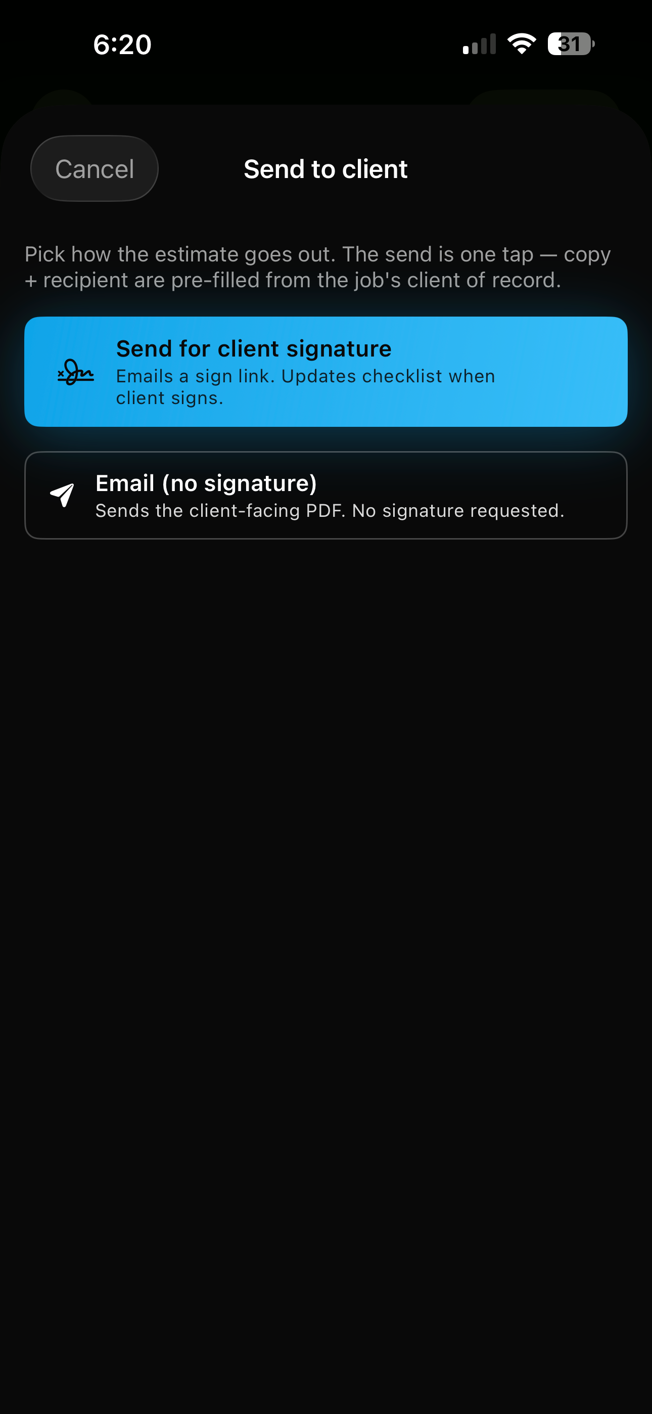 Forge: Contractor Estimates screenshot 3