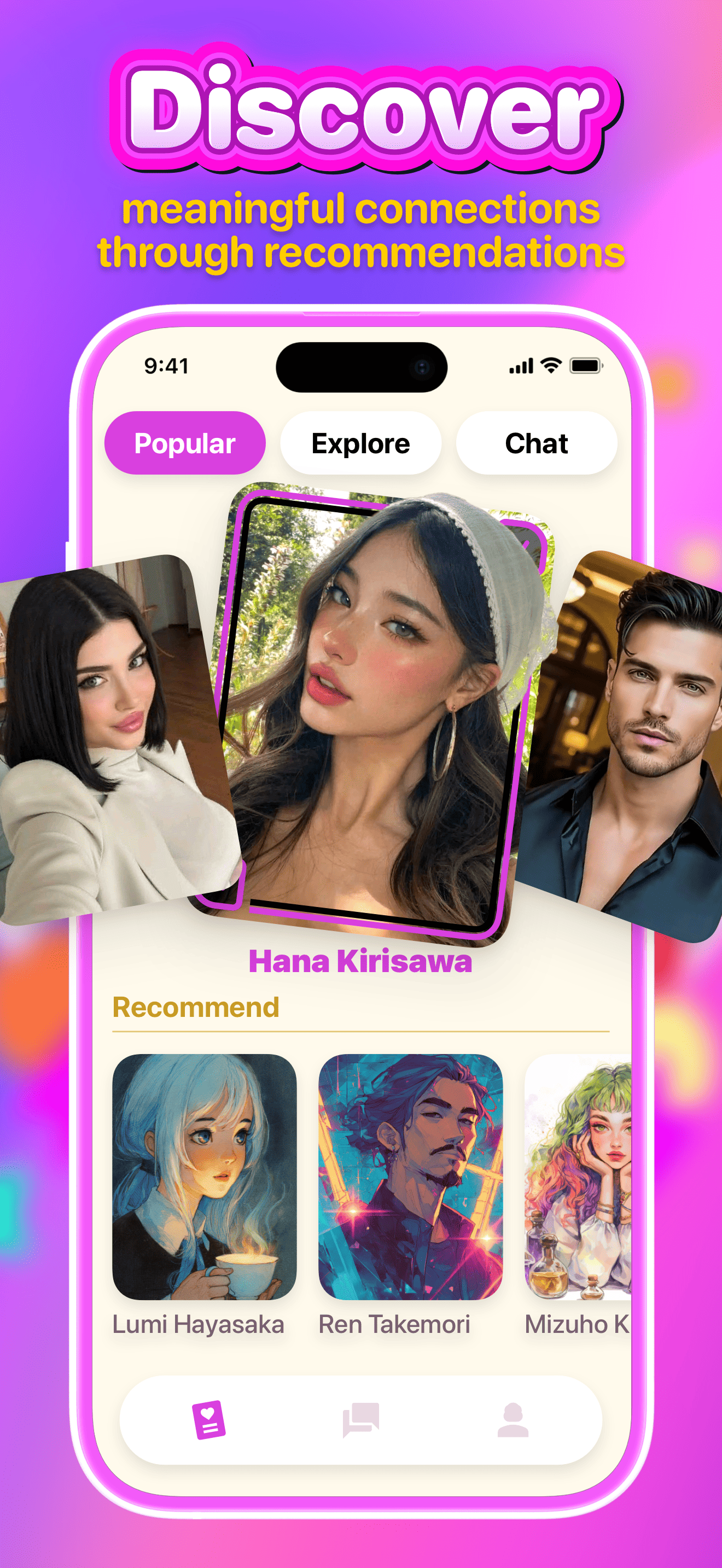 Heni - Chat, Connect & Spark