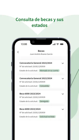 Captura de pantalla de IPasen en iPhone 6
