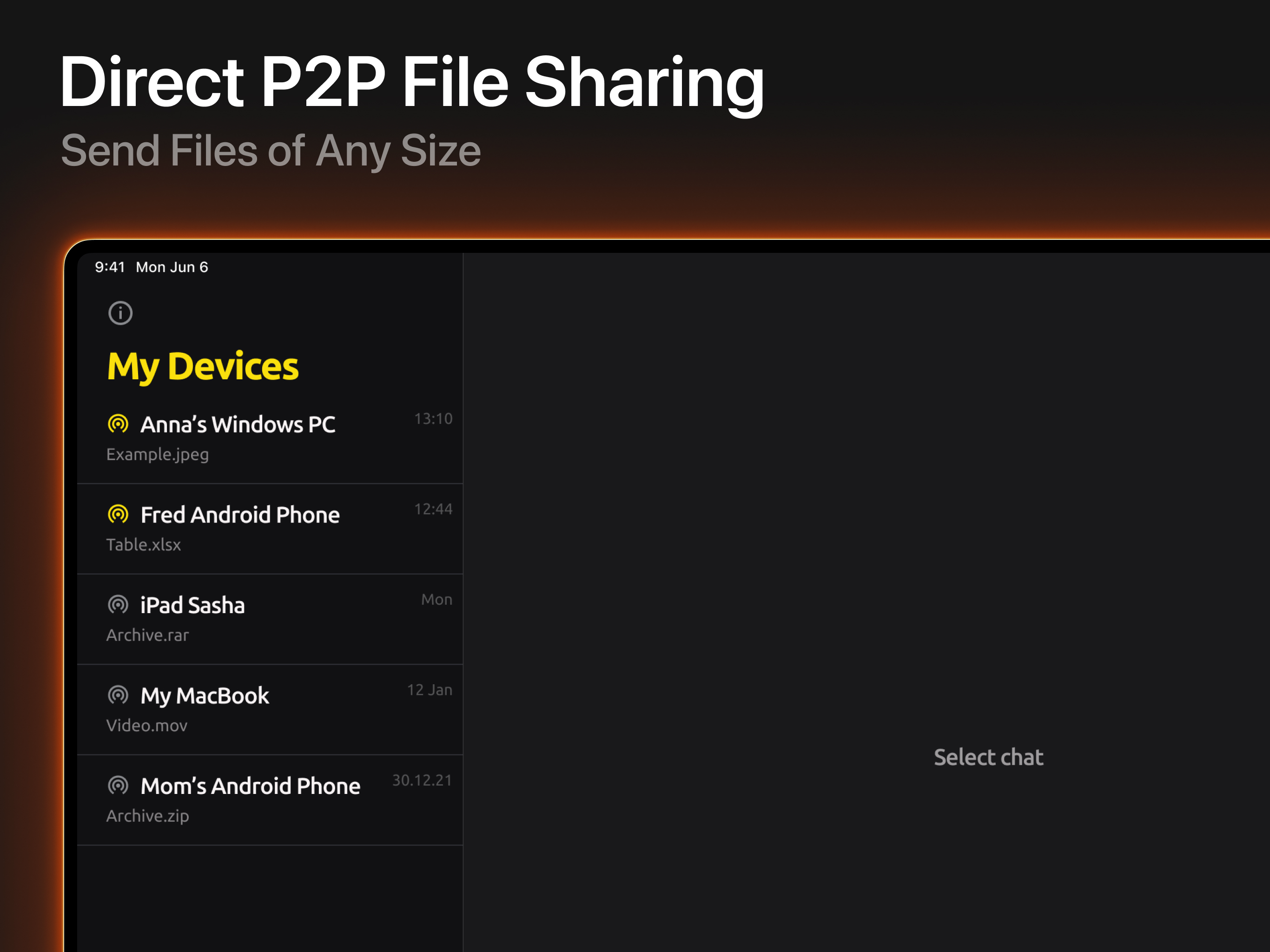 Chicken App: Files Transfer screenshot 5