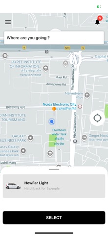 HowFar User Screenshot 1 of 3