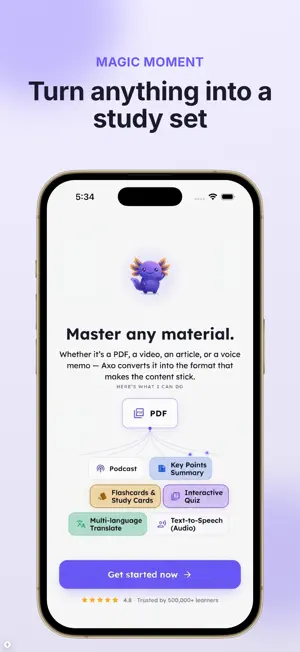 Axo: Text to Speech Learning screenshot 2