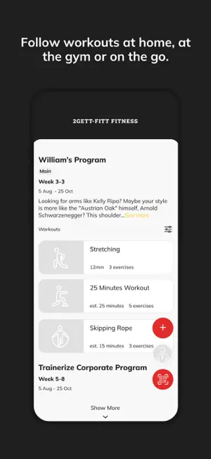2GETT FITT Fitness screenshot 3