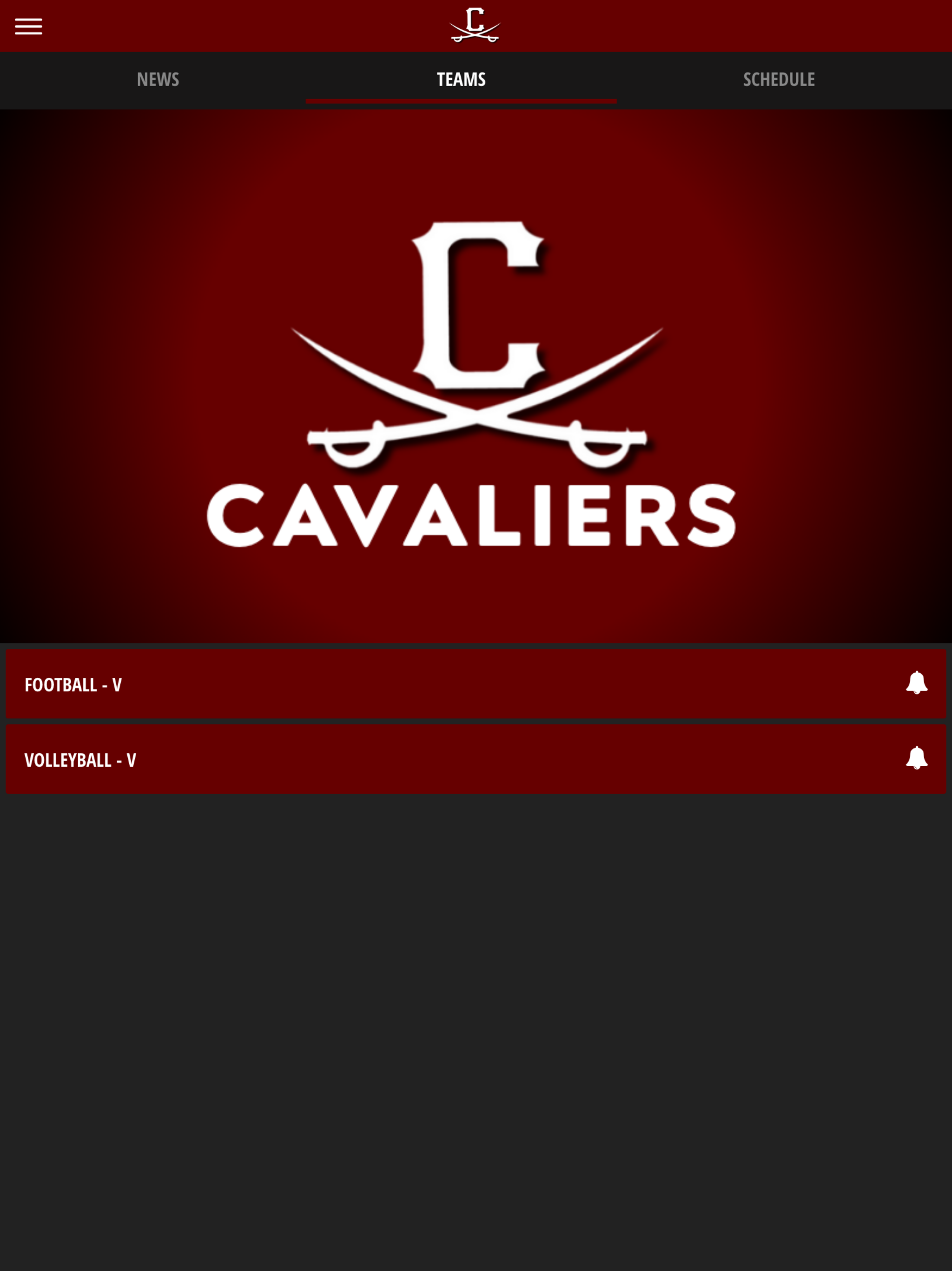 Caledonia Cavaliers Athletics screenshot 11