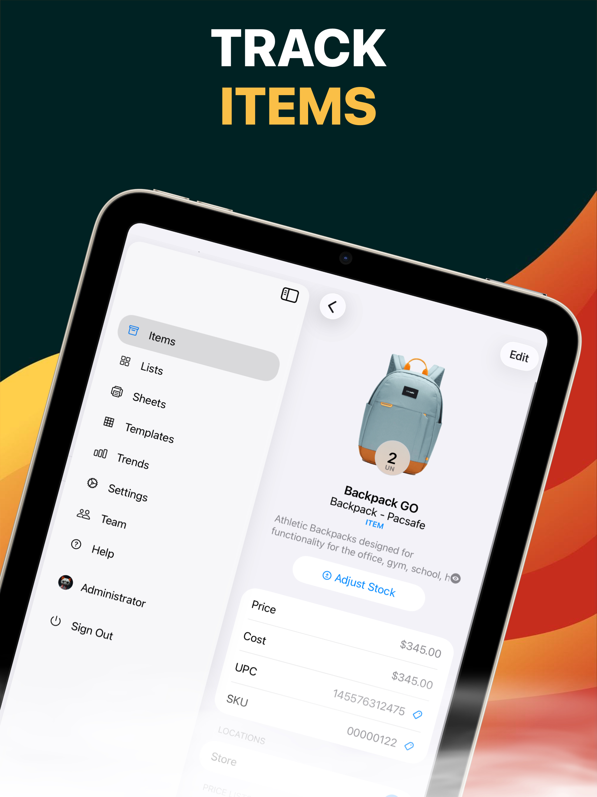 Inventory Control with Scanner screenshot 9