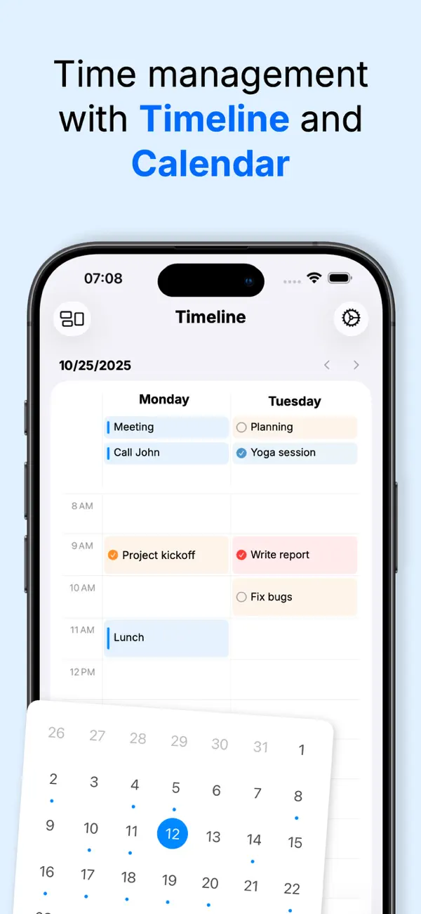 #2. TaskMind: Task Manager (iOS) Ved: Robin Guido Schmidt