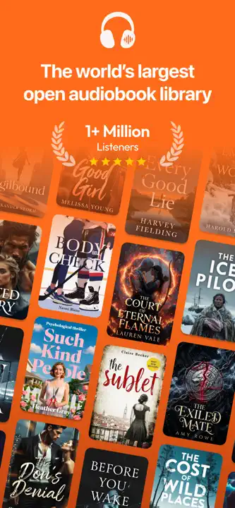 FreeAudiobooks: Listen Now iPhone Screenshot 1