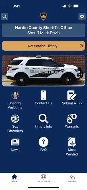 HARDIN COUNTY TX SHERIFF screenshot 1
