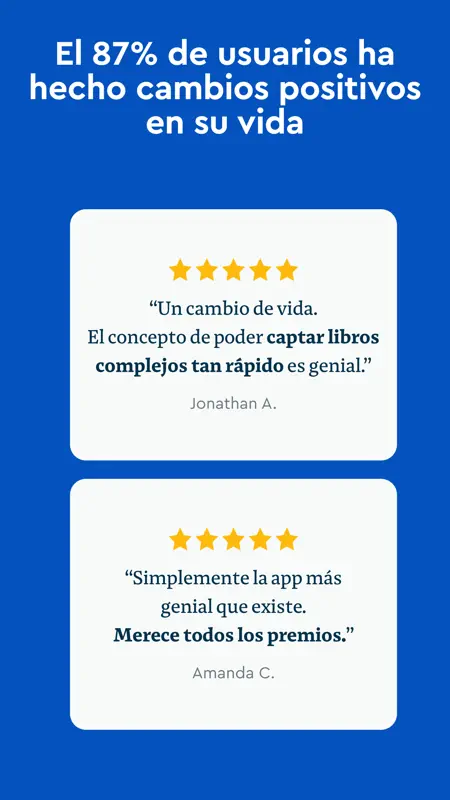 Blinkist: Resúmenes de libros screenshot 9 of 10