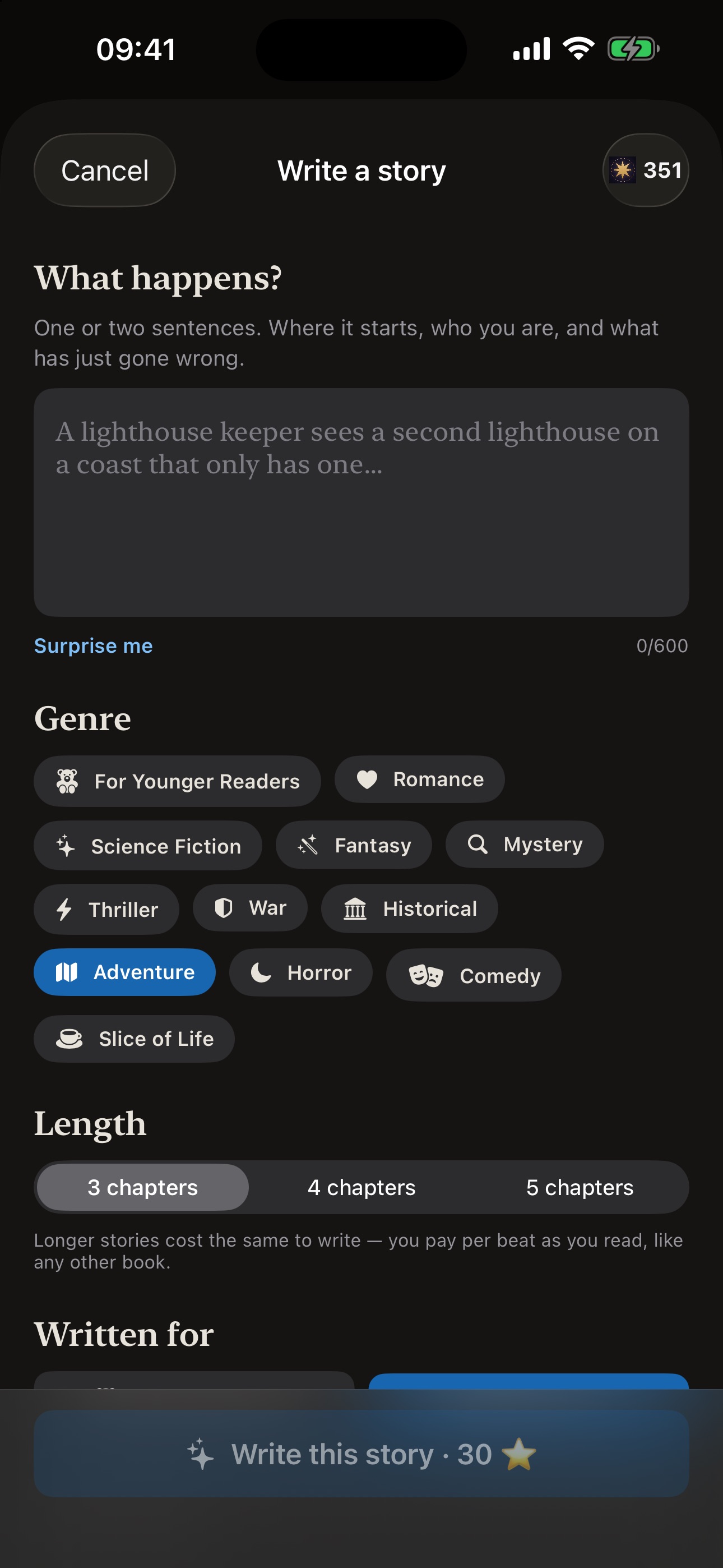 Screenshot 6 of Storyfold: Write Stories