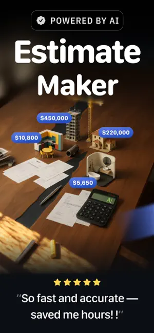 Cost Estimator▸Estimate Maker screenshot 1