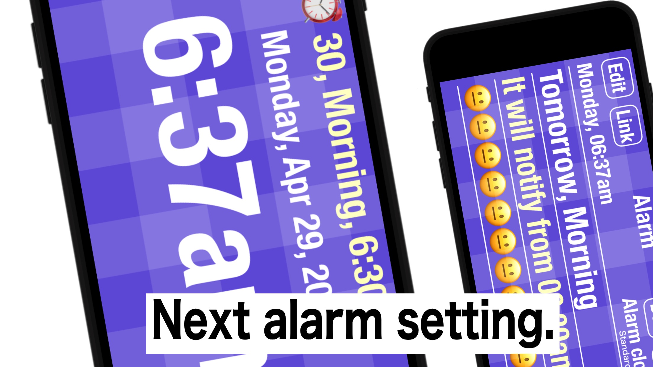 Screenshot do app Alarm clock 2024 Standard type