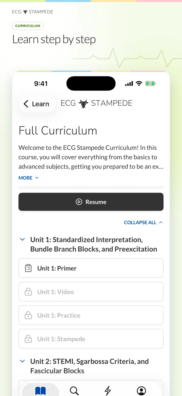 Screenshot #2 pour ECG Stampede