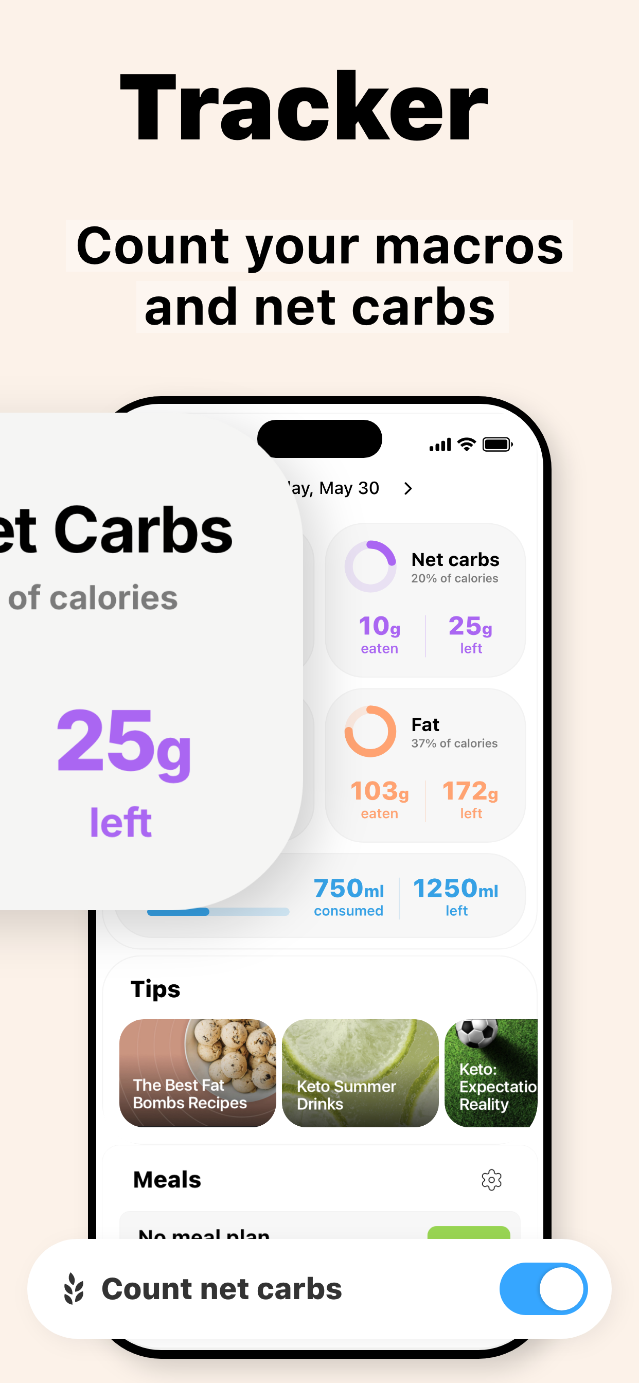 Keto diet app－Low carb manager