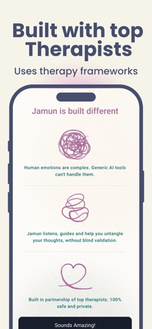 JAMUN: AI Mental Health Expert screenshot