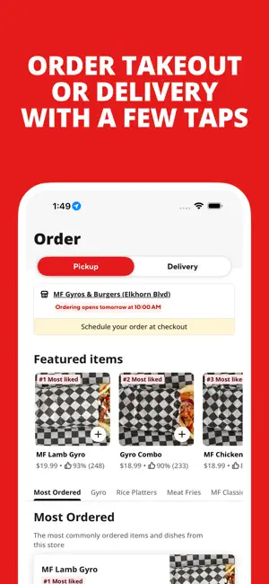 MF Gyros Burgers screenshot 1