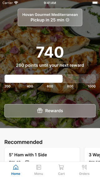 Hovan Gourmet iPhone screenshot 1 - Food & Drink app