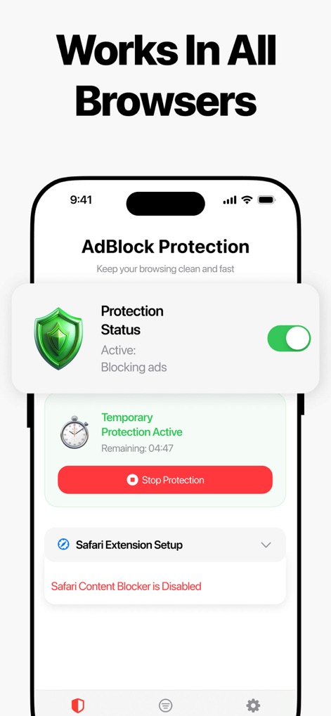 Ad Blocker . - Utilities App | MWM