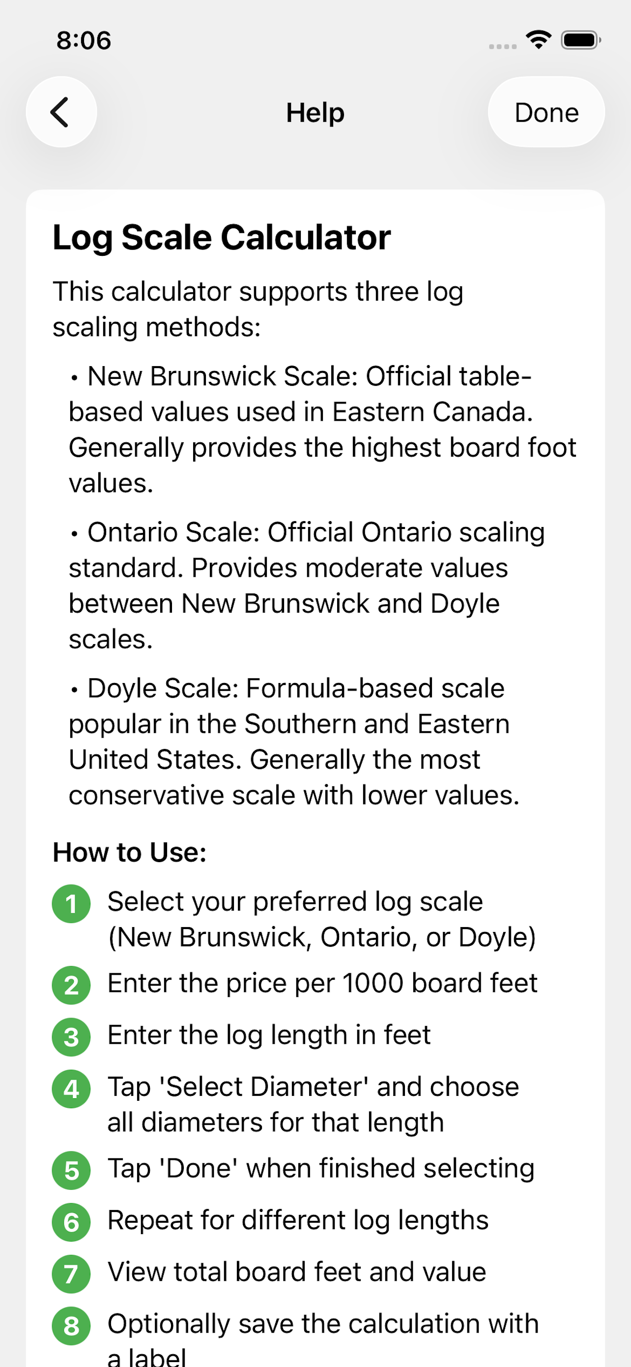 Log Calculator