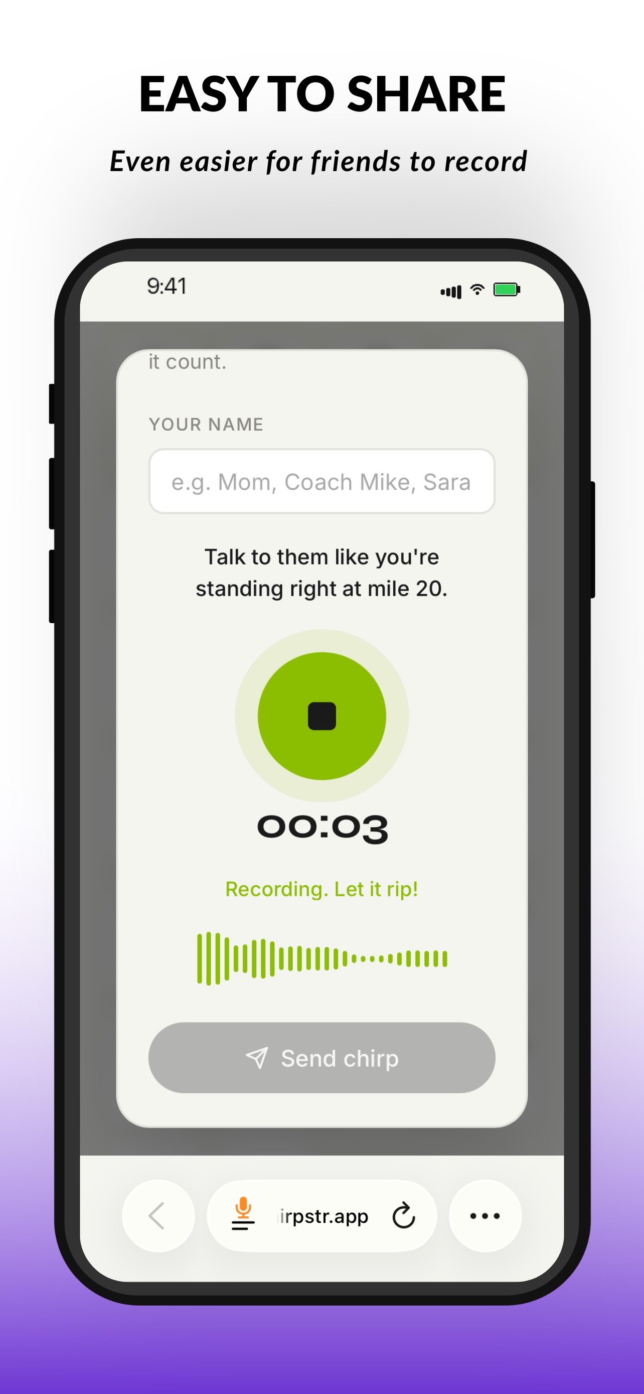 Screenshot 3 of Chirpstr