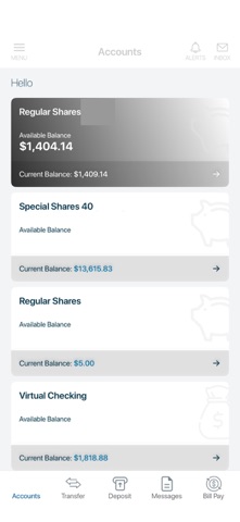 Fortress Federal Credit Union app screenshot