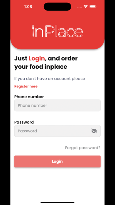 InPlace: Food & Groceries Screenshot