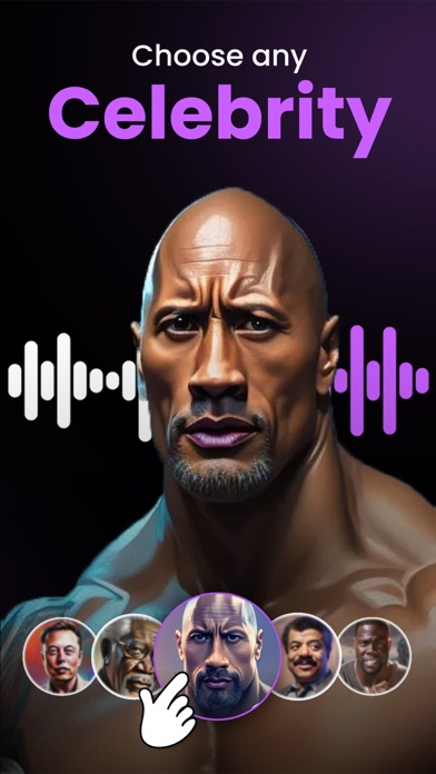 CelebVoicer - Voice Changer Screenshot