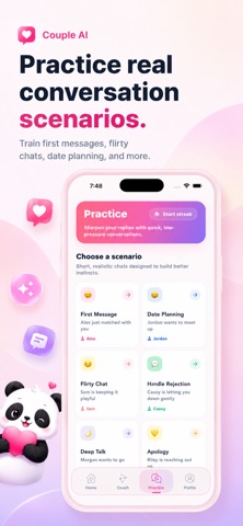 Couple AI - Chat Advisor iPhone screenshot