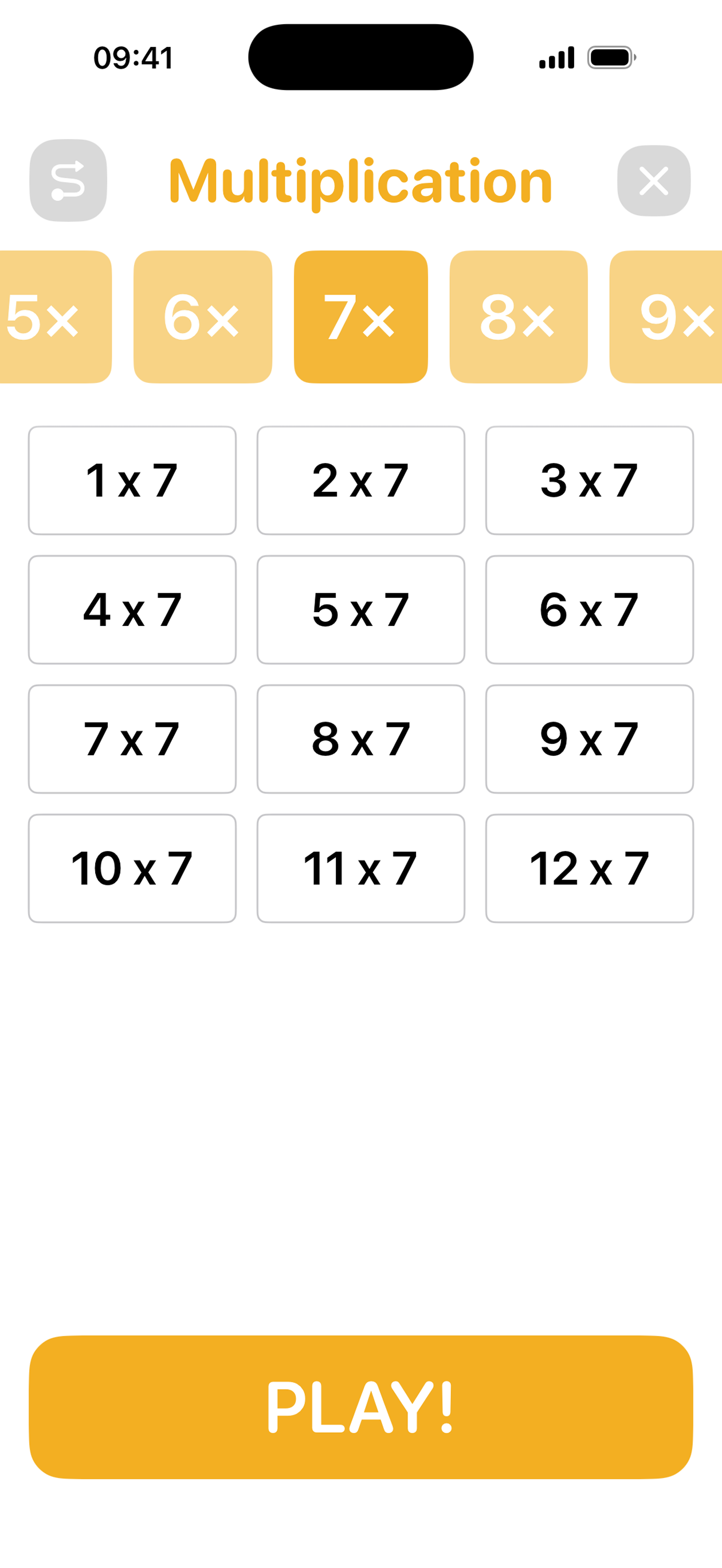 Mental Math Fun: Times Tables screenshot 2
