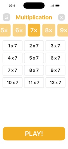 Mental Math Fun: Times Tables Screenshot 2 of 5