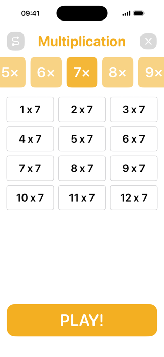 Mental Math Fun: Times Tables Screenshot 2 of 5