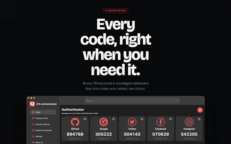 Authenticator - Safe 2FA, MFA screenshot