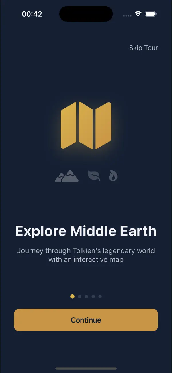 #2. Middle-earth Explorer (iOS) Ved: Alp Ozcan