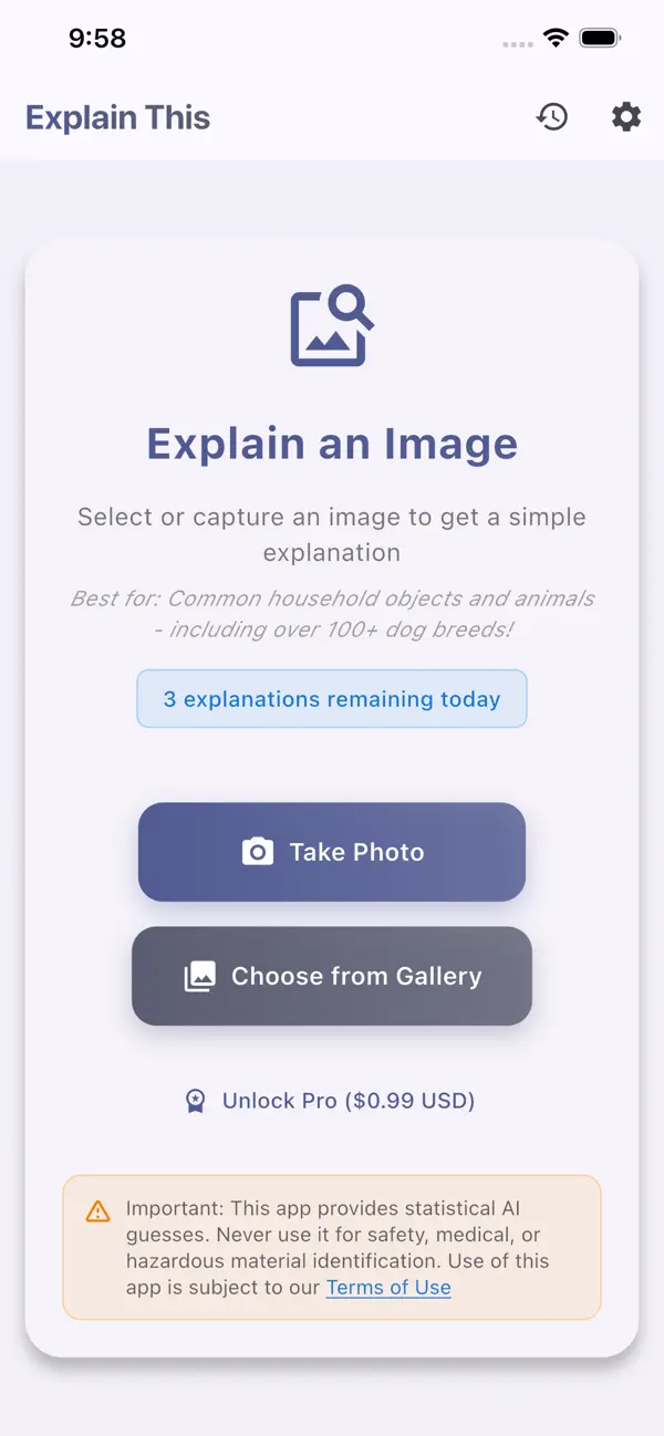 #1. Explain This Image (iOS) Ved: Lu Li