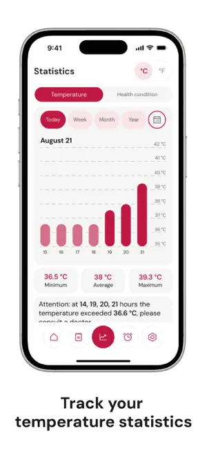 Body Temperature Track screenshot 3