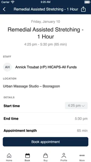 Urban Massage Studio screenshot 3