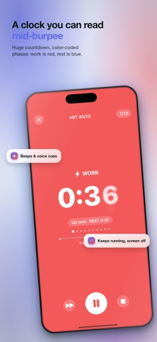 IntervalFlow: HIIT Timer Screenshot 2 of 5