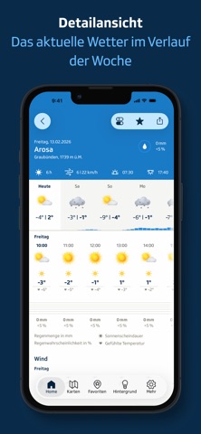 SRF Meteo - Wetter Schweiz screenshot