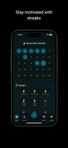 Oryma - Mood and dream tracker iPhone screenshot
