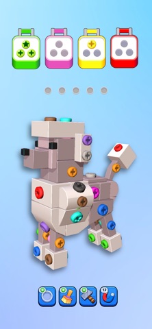 Screwdoku - 3D Screw Sort Screenshot 5 of 10